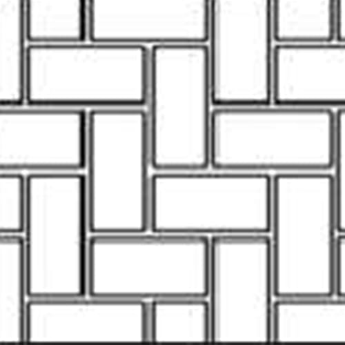 Plastic Reusable Stencils: Herringbond